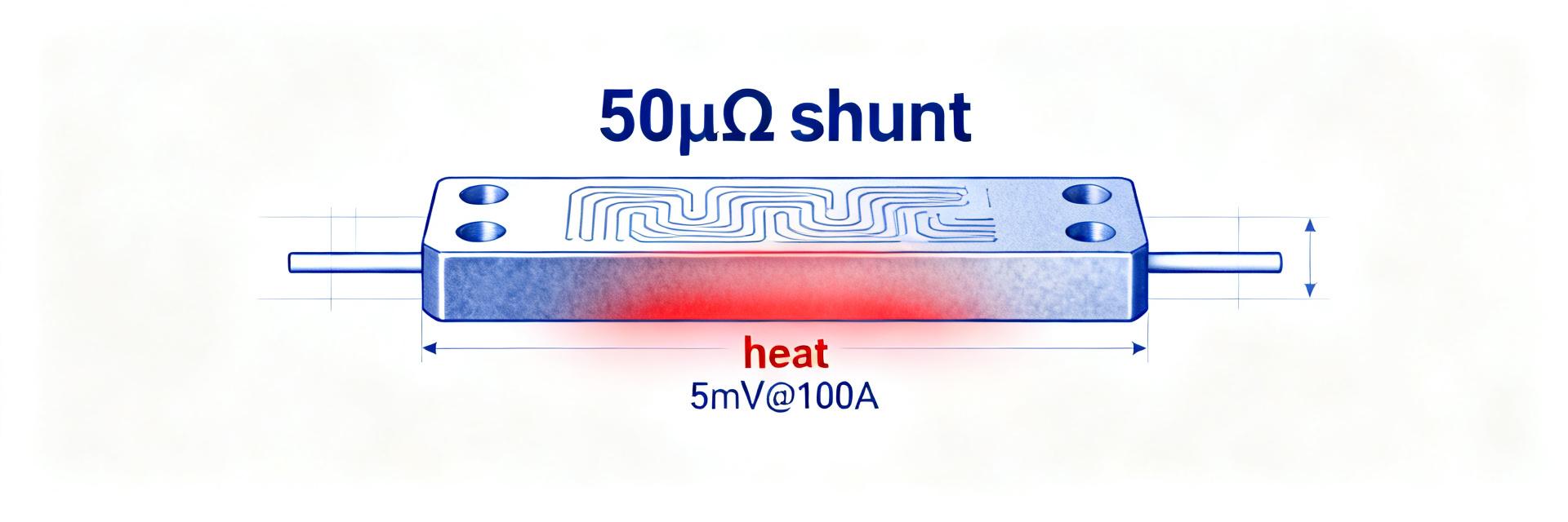 HoFL3-8436-B 50µΩ Shunt — Measured Specs & Thermal Guide